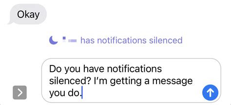 iMessage saying notifications are silence…